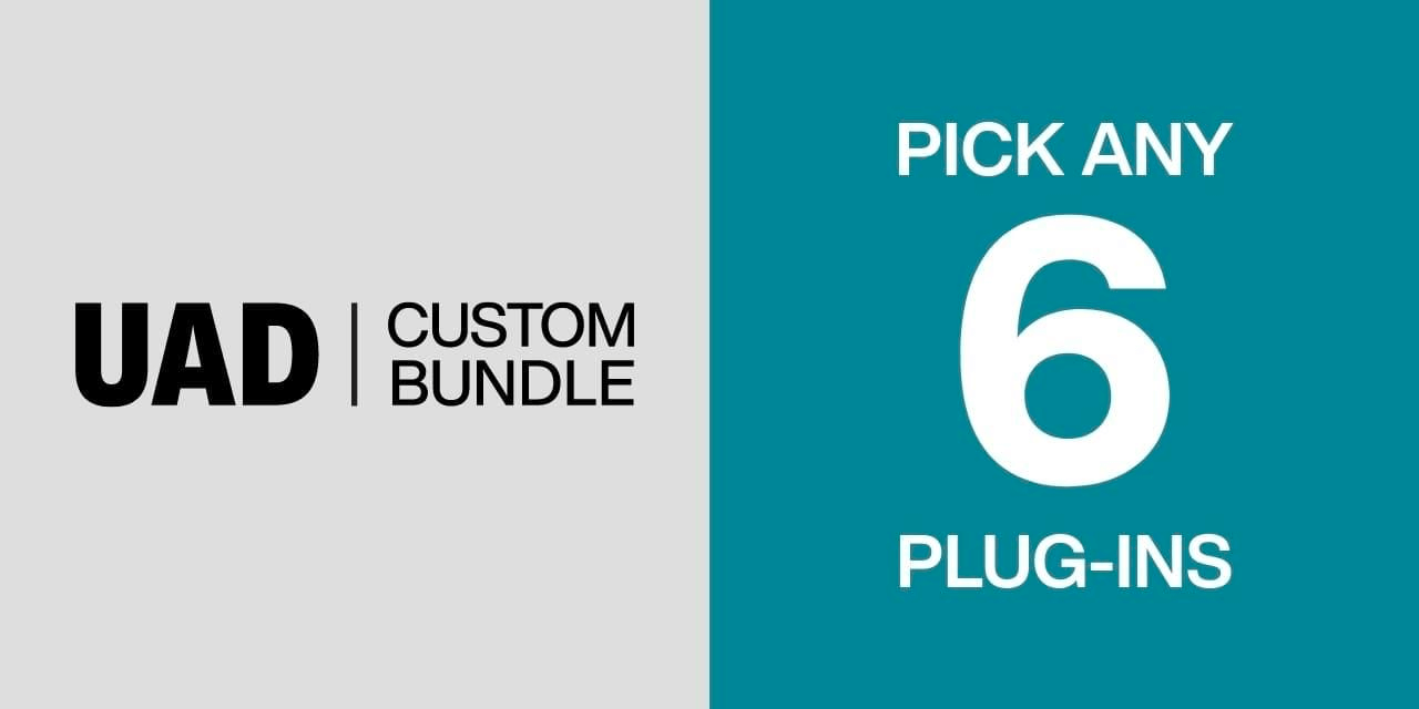 Hot Deal: Universal Audio UAD Custom Bundle with Your Choice of 6 Plugins