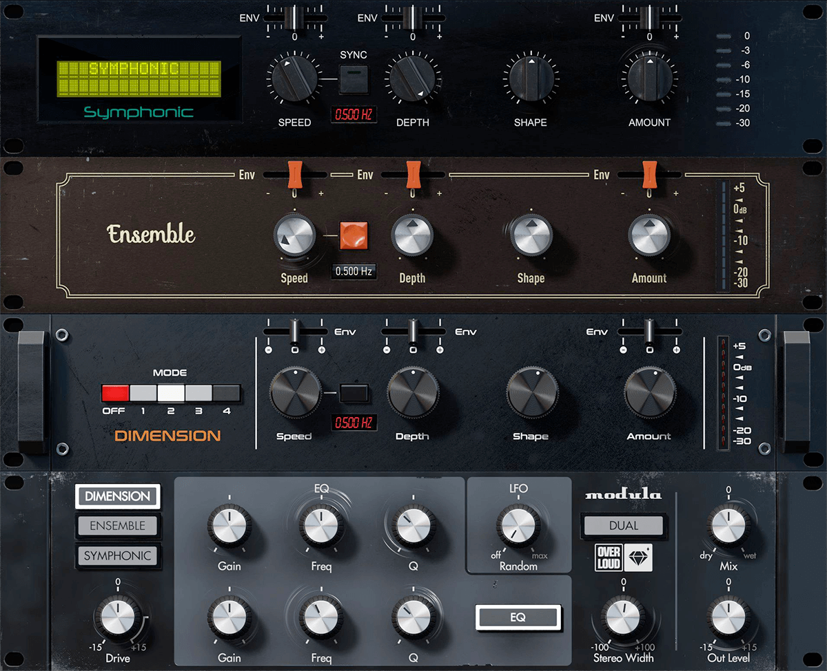 Overloud GEM Modula: A Versatile Plug - in with Iconic Modulation Emulations