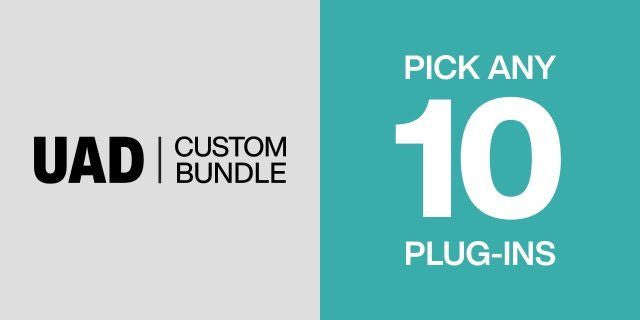 Universal Audio UAD Custom Bundle: 10 Plugins of Your Choice