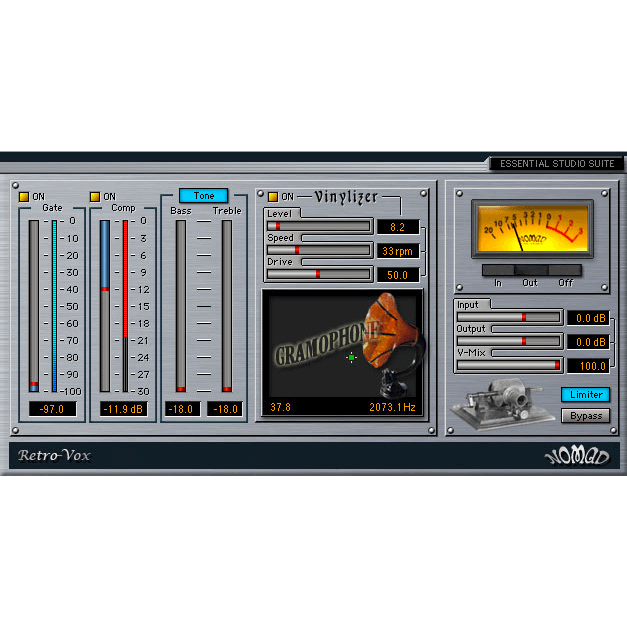 Hot! Nomad Factory Retro Vox Vocal Effects Plugin