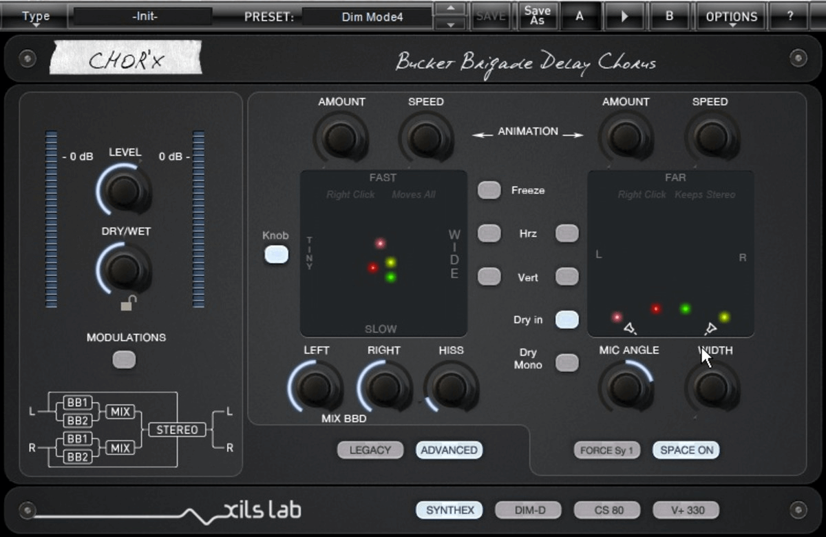 XILS Lab Chor'X: Get 4 Legendary Vintage Chorus Effects with a True Stereo Engine