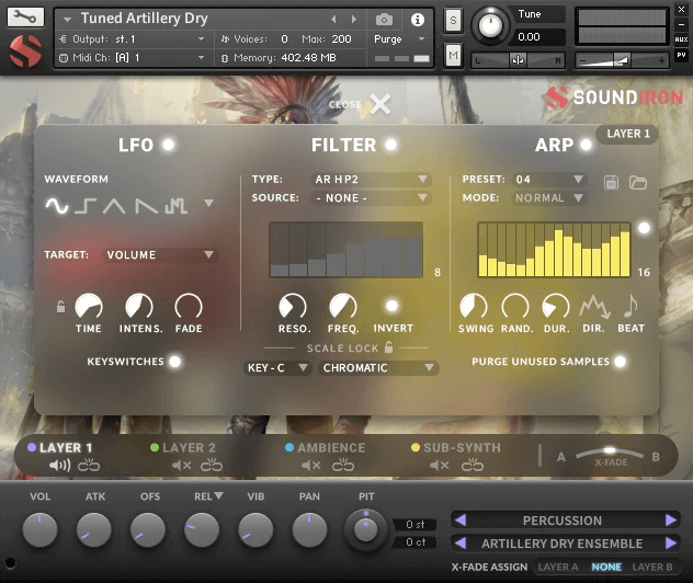 Soundiron 2.0 Enhanced Tuned Artillery Percussion Library