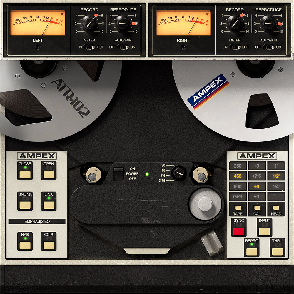 Universal Audio's Authentic Ampex ATR-102 Mastering Tape Recorder Plug - in