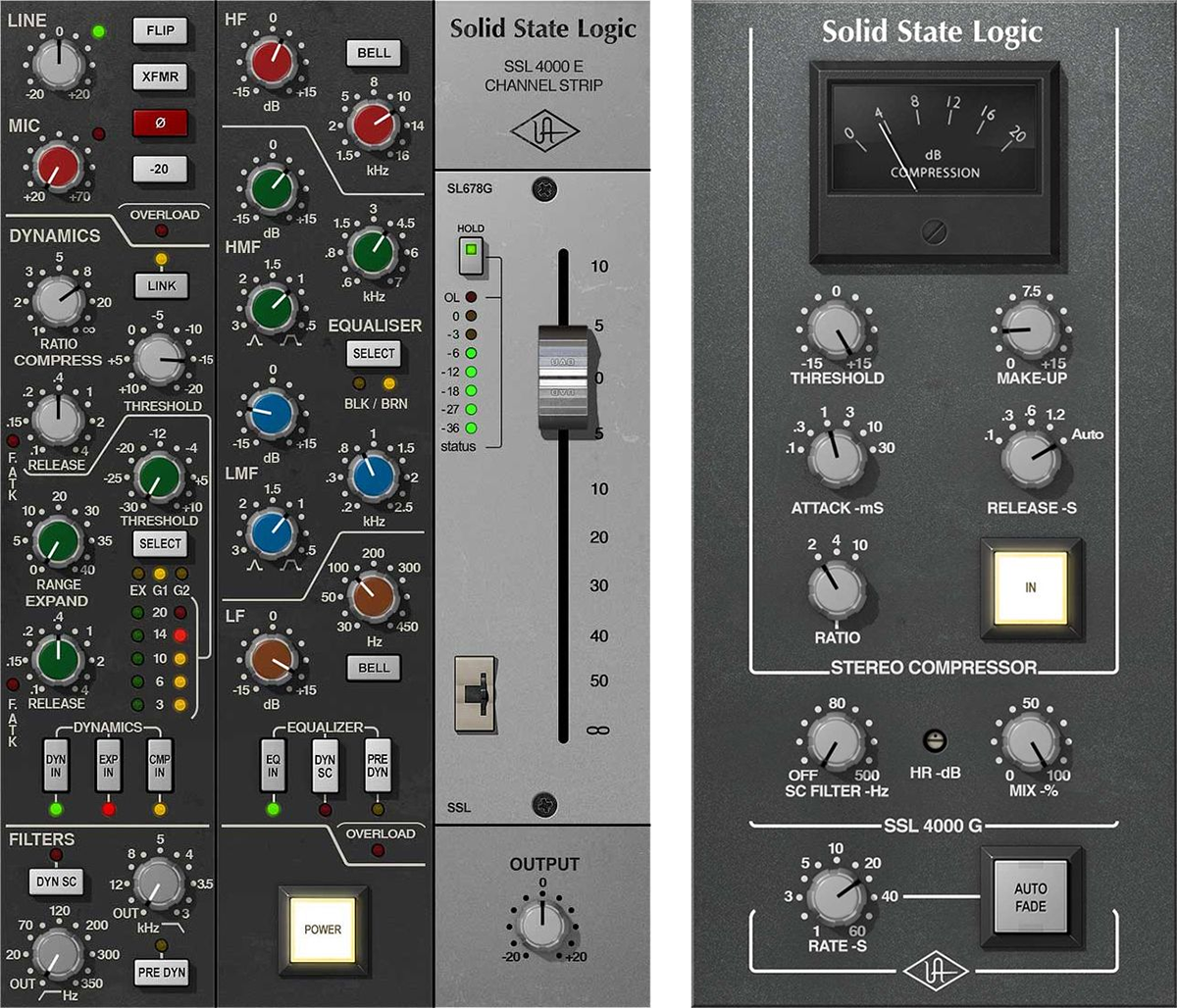 Exclusive Universal Audio SSL 4000 Series Console Bundle for Professional Audio Production