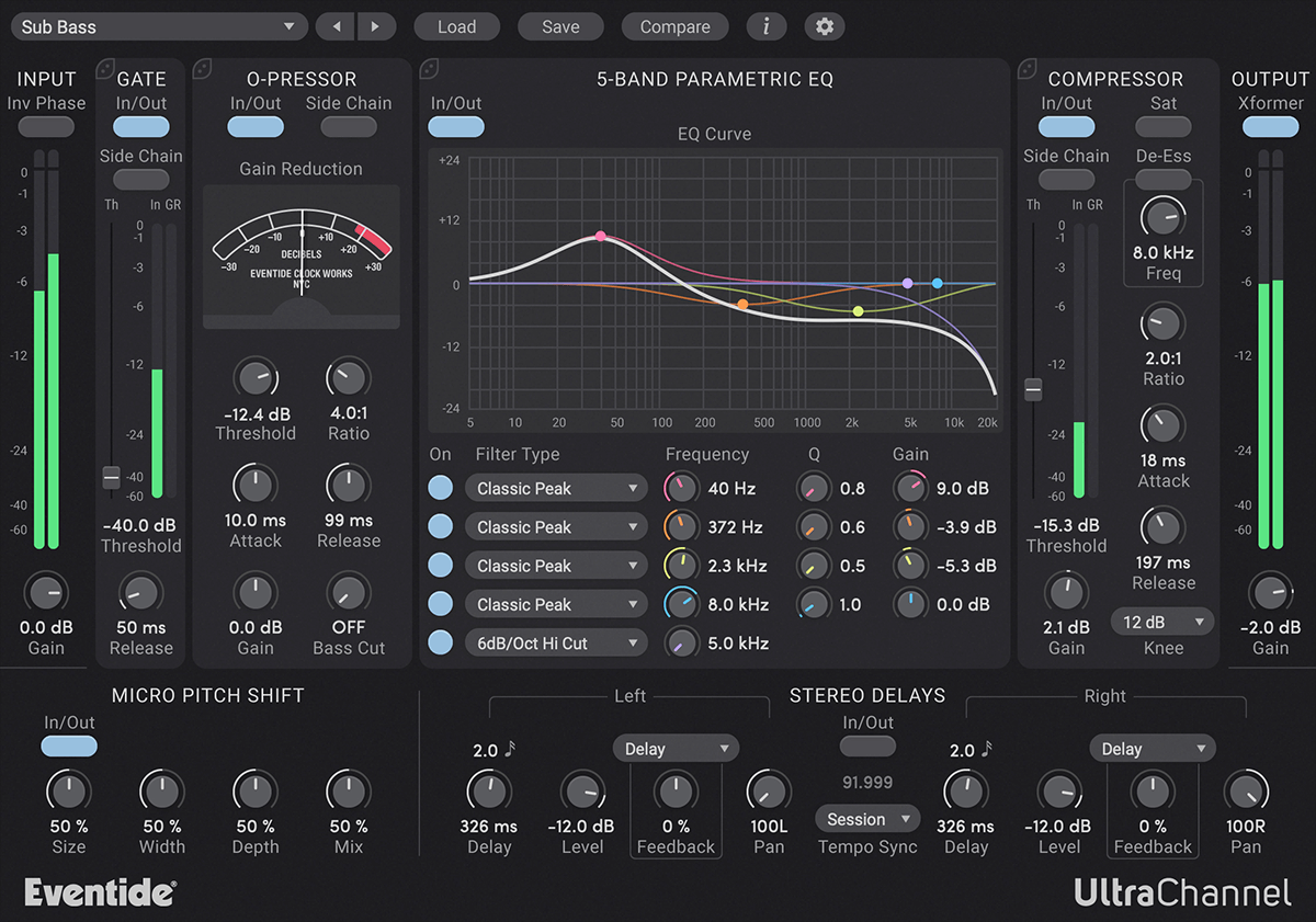 Eventide UltraChannel: High - Precision All - in - One Audio Channel Strip