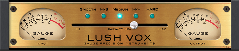 Gauge Lush Vox: Professional Vocal Enhancement Plug - in