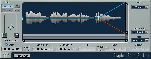 Waves High - Quality SoundShifter for Time and Pitch Manipulation