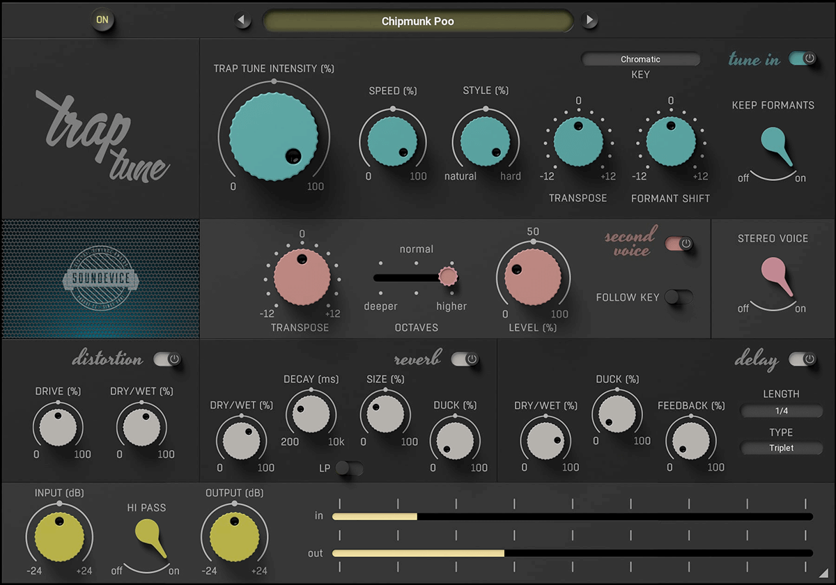 United Plugins TrapTune - All - in - One Automatic Vocal Tuner for Multiple Genres