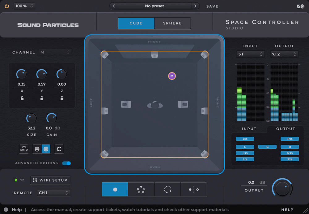 Sound Particles Space Controller Studio: Ideal for Education and Pro Audio