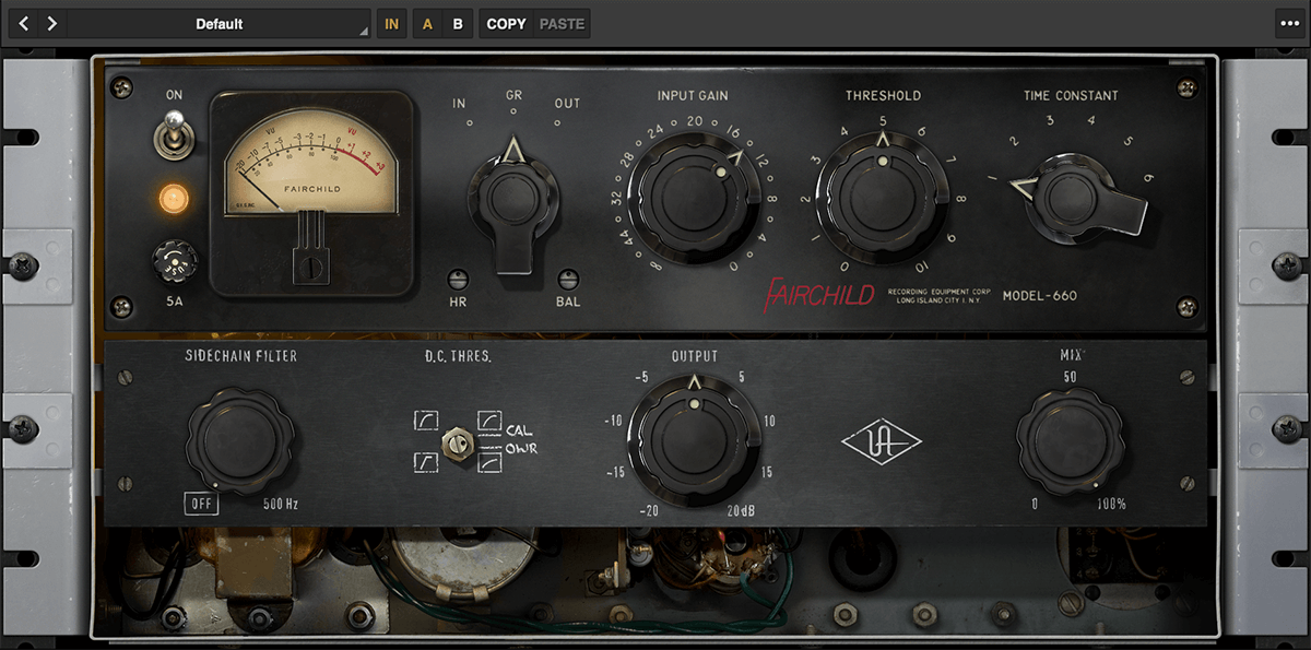 Universal Audio's Premium Fairchild Tube Limiter Plugin Collection
