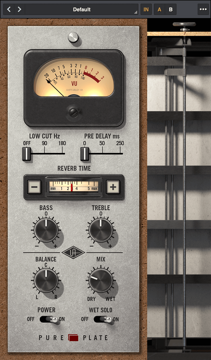 Universal Audio's Easy-to-Use Pure Plate Reverb Plugin for Rich Sound