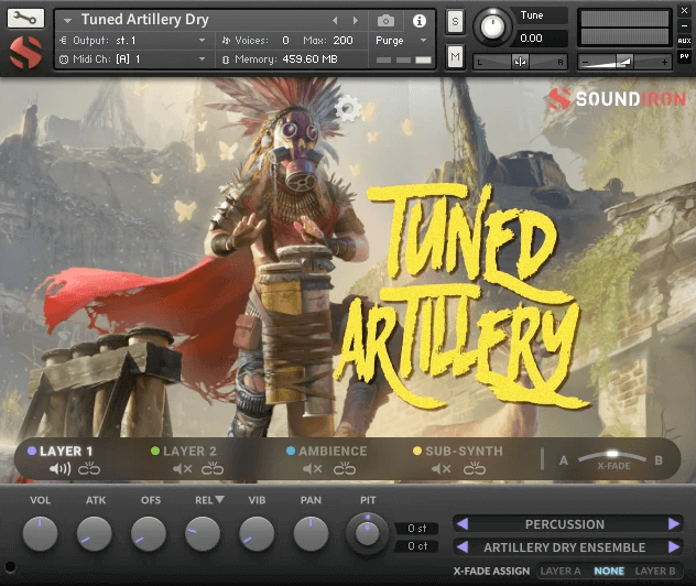 Soundiron 2.0 Enhanced Tuned Artillery Percussion Library