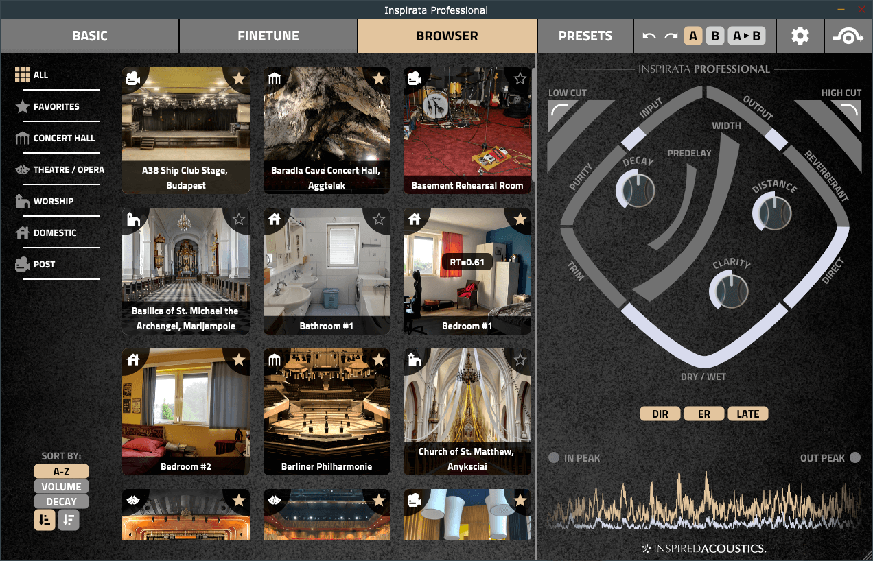 Inspired Acoustics INSPIRATA Immersive Edition: Premium Reverb Workstation