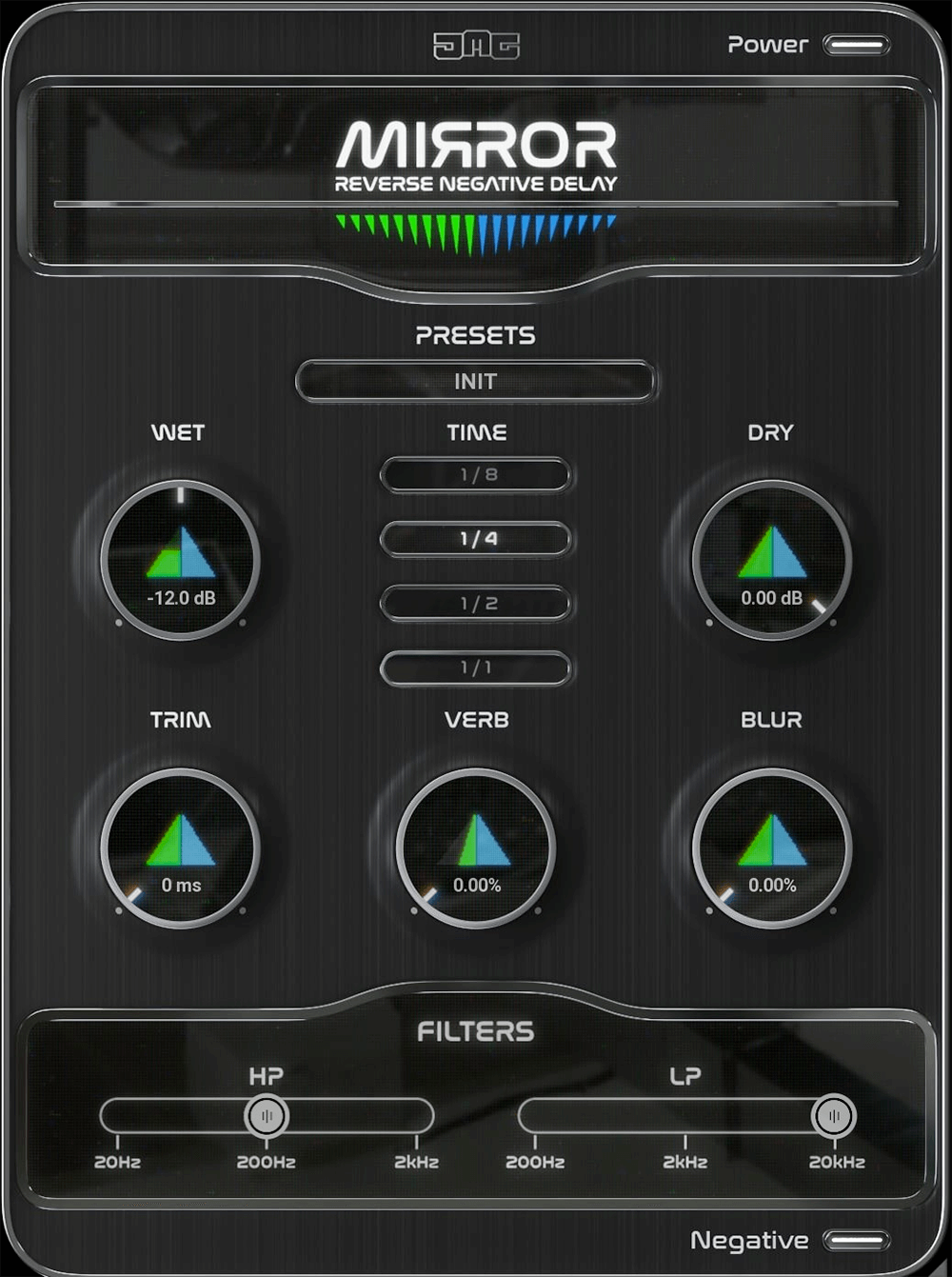 United Plugins Mirror - Revolutionary Reverse Negative Delay Plugin on Sale