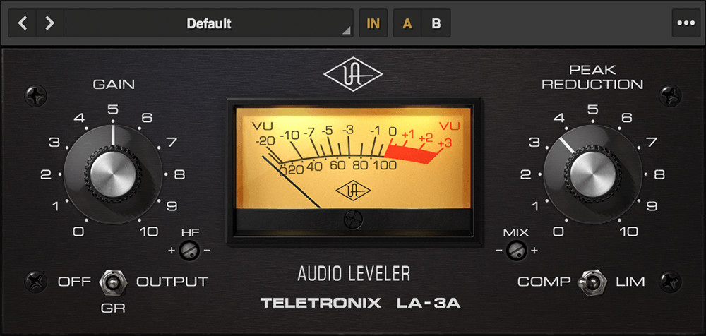 Universal Audio Teletronix LA - 3A: Classic, Aggressive Audio Leveler for Multiple Instruments