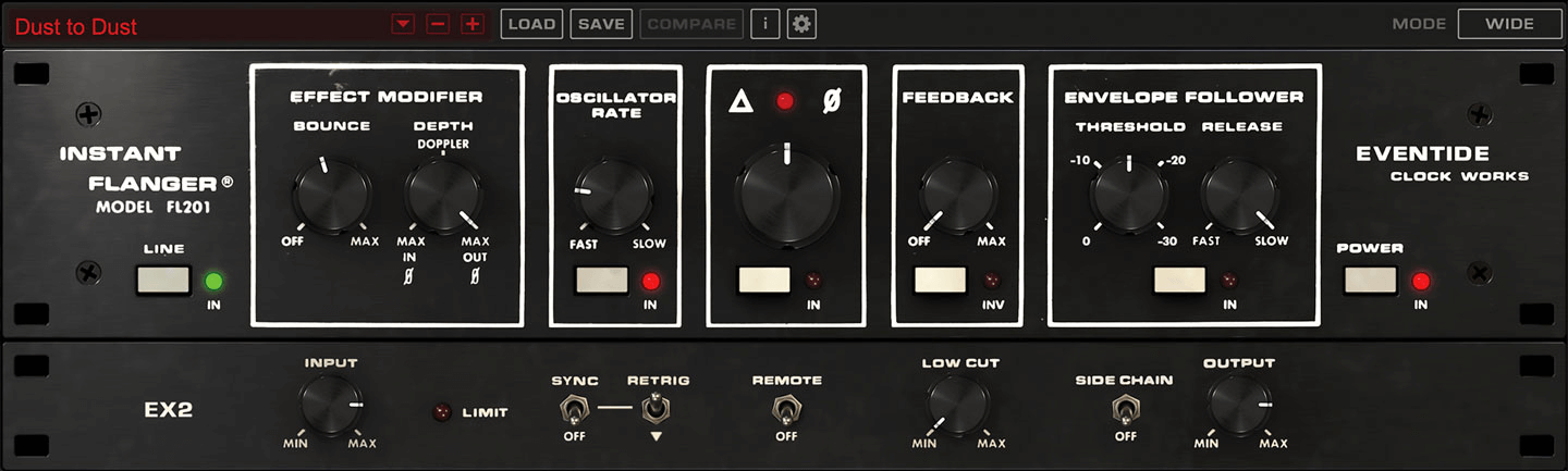 Eventide Instant Flanger MKII: A Modern Take on Classic Tape Flanging