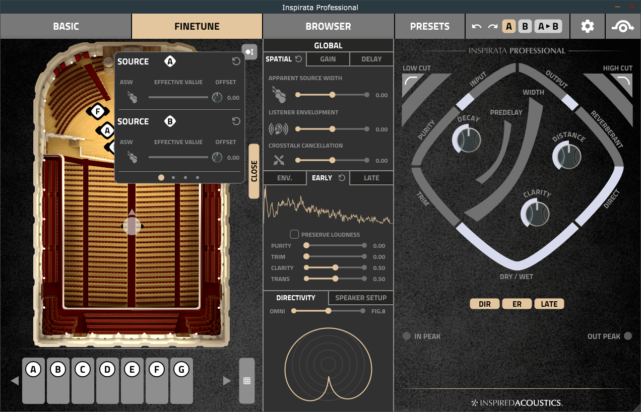Inspired Acoustics INSPIRATA Immersive Edition: Premium Reverb Workstation