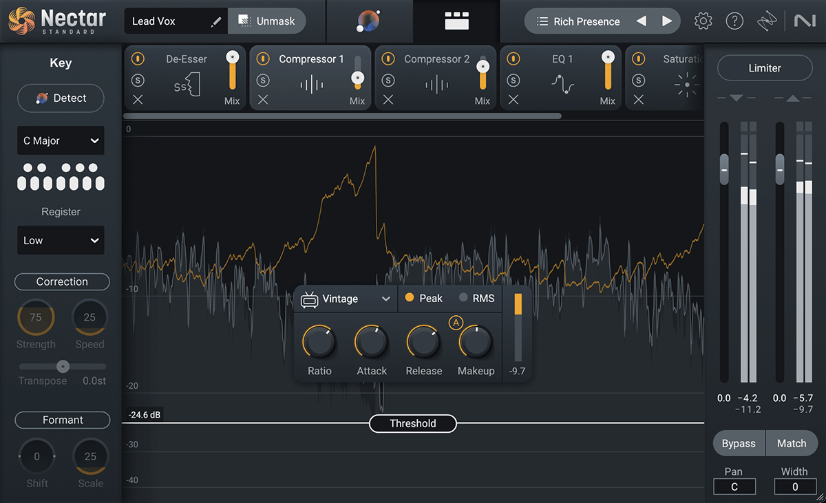 iZotope Nectar 4 Standard: A Comprehensive Tool for Professional Vocal Mixing