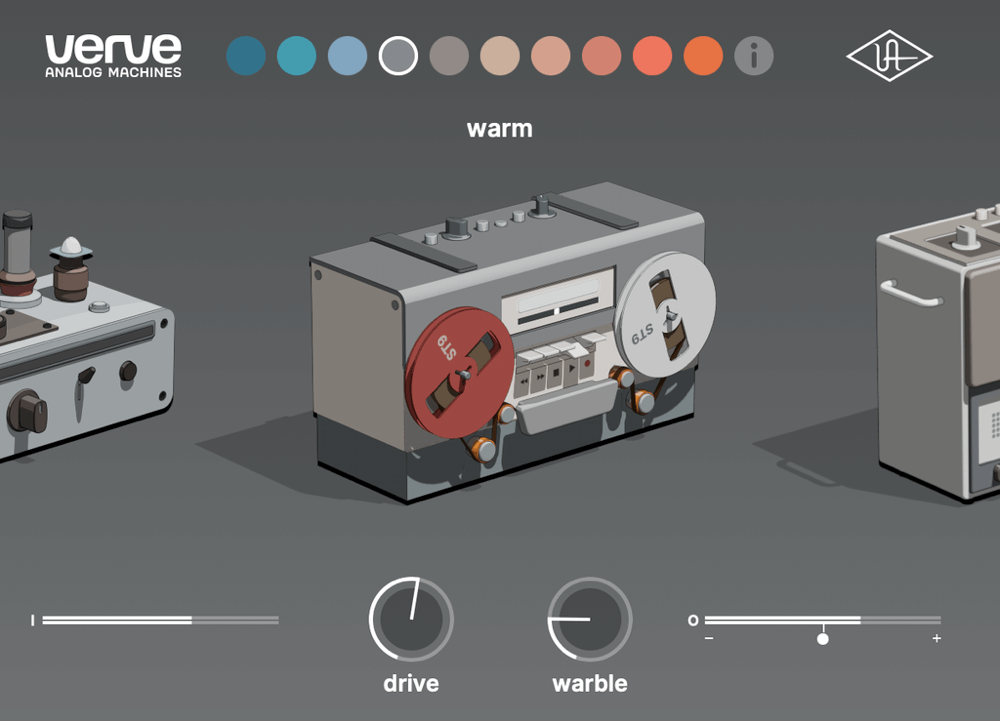 Universal Audio Verve: 10 Retro - Futuristic Analog Tone Machines for Modern Creators