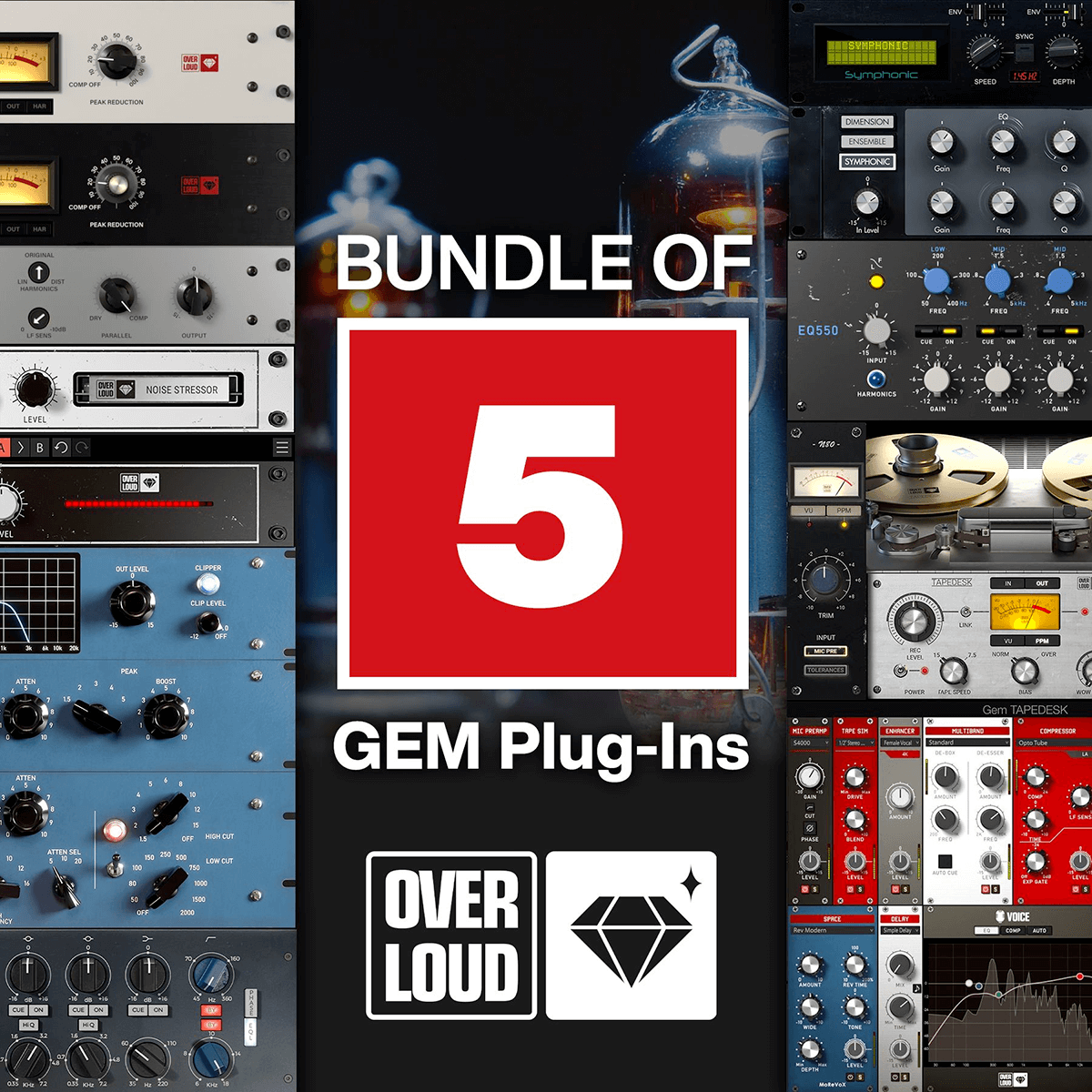 Overloud GEM Bundle: Get 5 Plug - Ins and Save