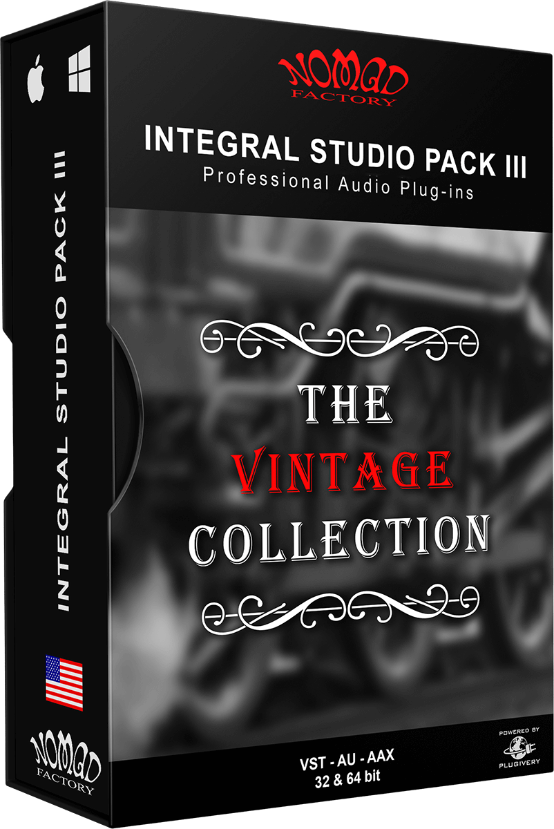 Hot Deal! Nomad Factory's Integral Studio Pack III - Professional Digital Audio Plug - in Bundle