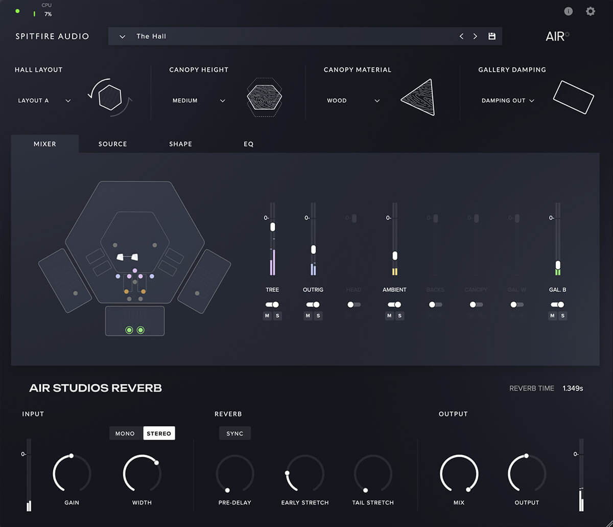 Spitfire Audio's AIR Studios: A Highly Detailed Convolution Reverb Plug - in