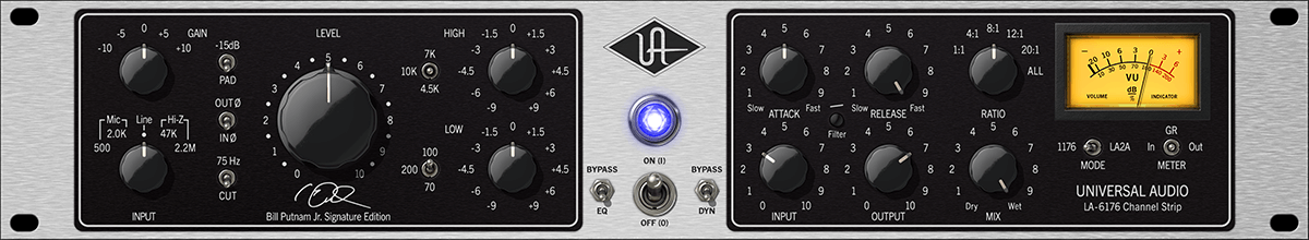 Universal Audio LA-6176 Signature: All-in-One Analog Channel Strip Plug-in