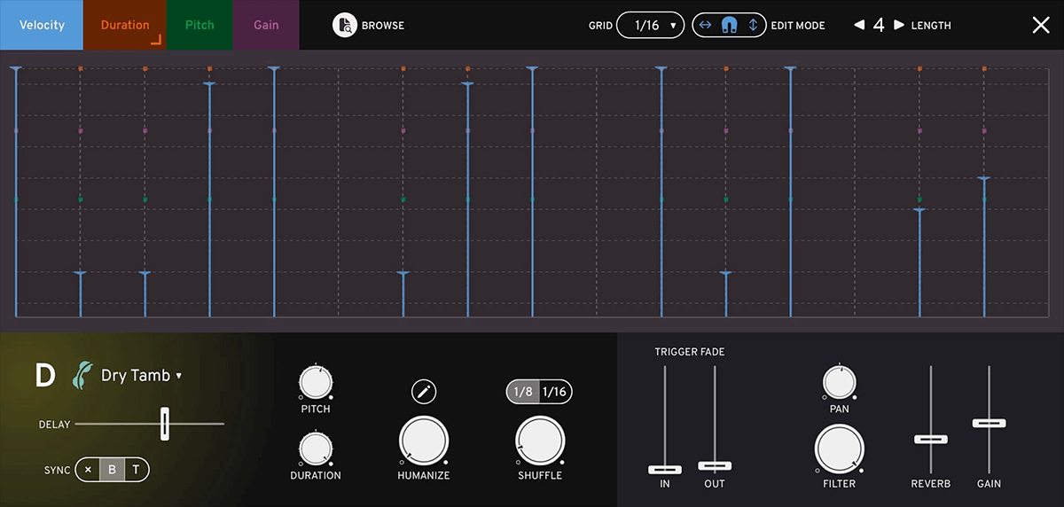 Klevgrand Skaka - Premium Sample - Based Shaker Percussion Sequencer Plugin