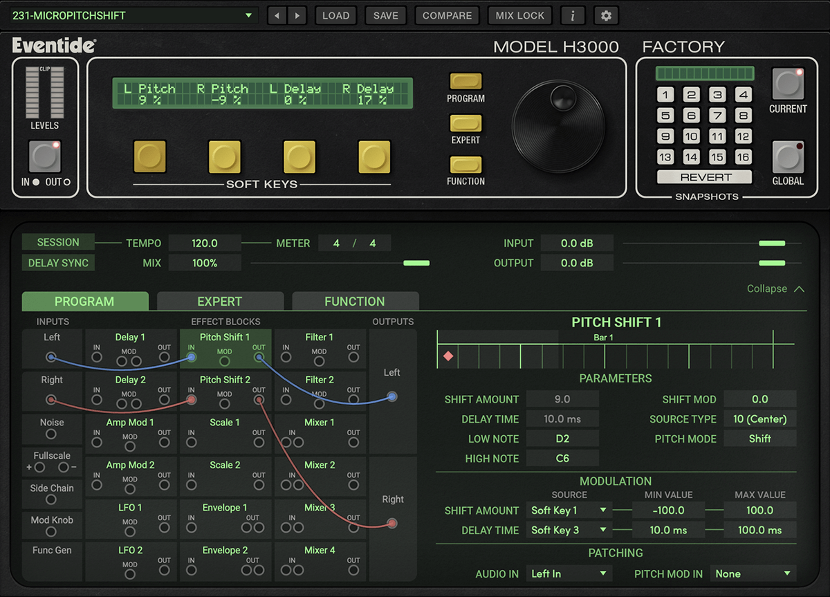 Eventide H3000 Factory MKII: Iconic Harmonizer with 600+ Presets