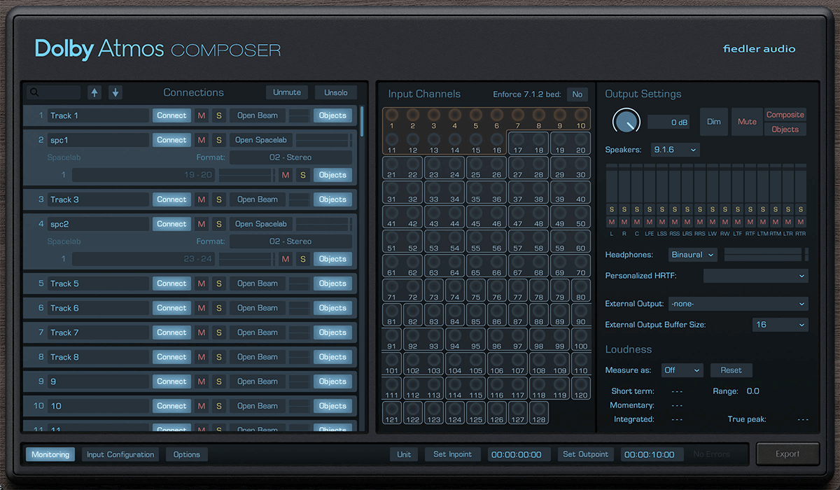 Fiedler Audio Bundle: Dolby Atmos Composer and Spacelab Interstellar for Next - Gen Productions