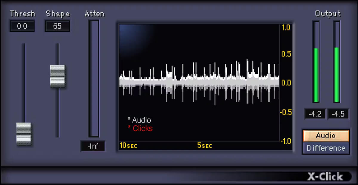 Waves X-Click: Powerful Solution to Minimize Clicks in Digital and Vinyl Media
