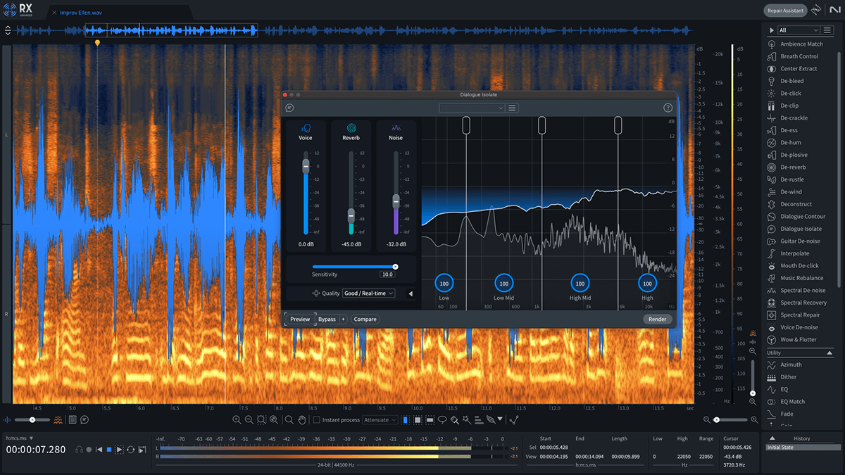 iZotope RX11 Advanced: Premium Audio Fixing and Enhancement Solution