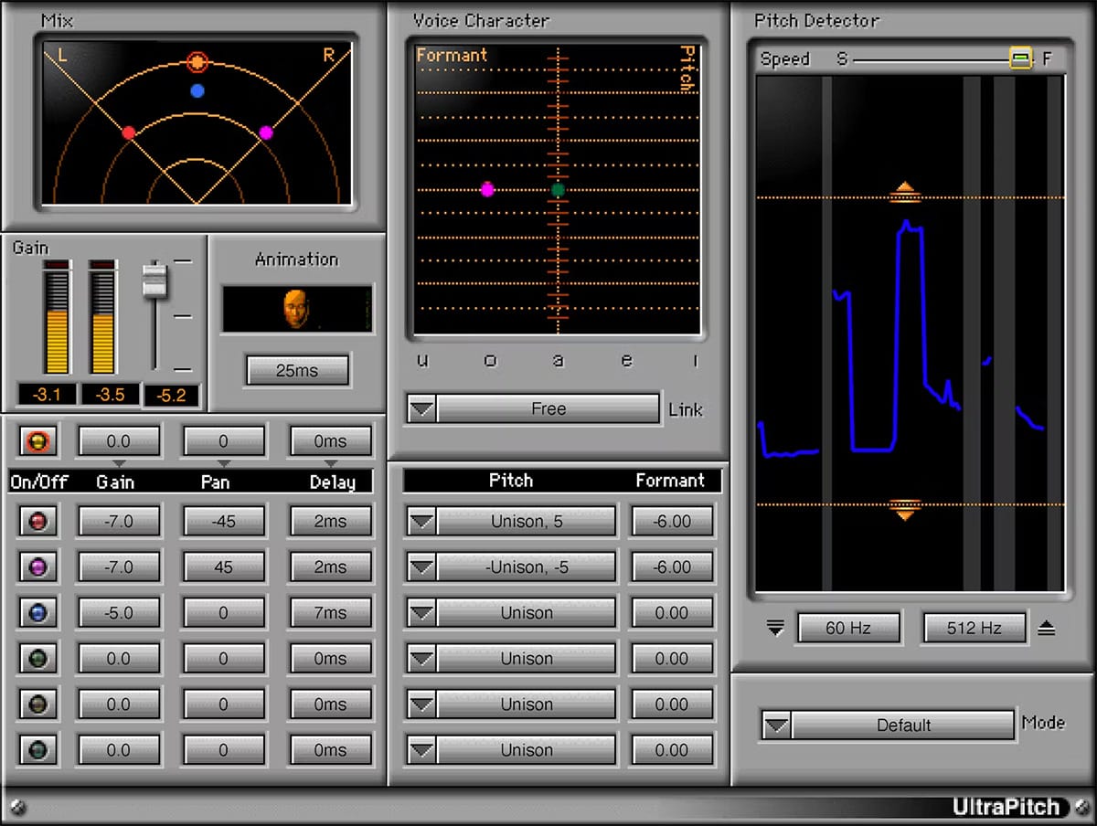 Waves UltraPitch - Amazing Sound Design Tool for Vocal Thicken, Spread and Shape