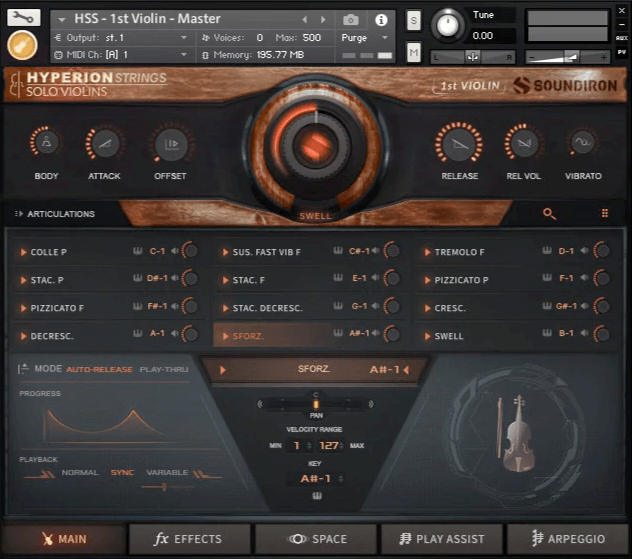Soundiron Hyperion Solo Violins - Premium Violin Library