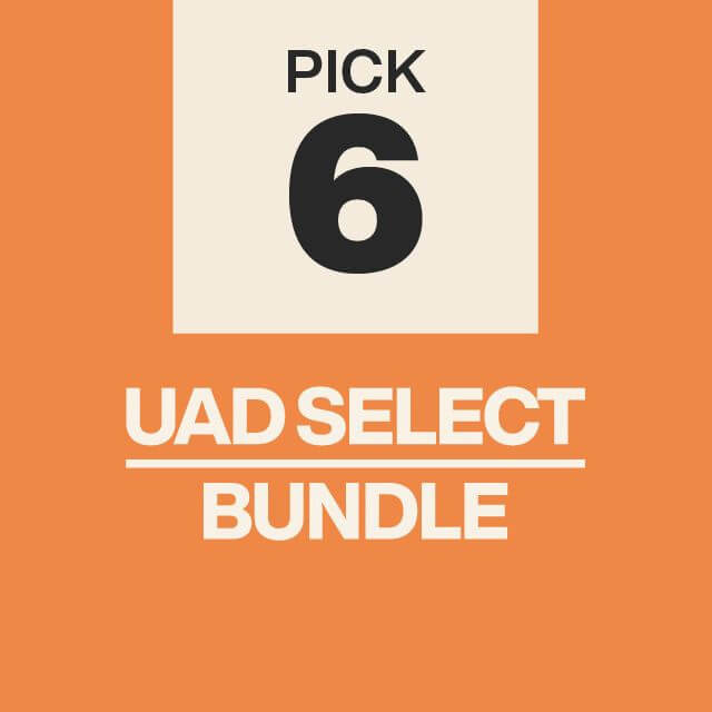 Exclusive Universal Audio UAD Select 6 Bundle - Pick 6 from 80+ Best - selling Plug - ins