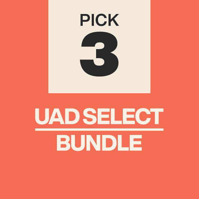 Universal Audio UAD Select 3 Bundle - Customize with 80+ Best - selling Plug - ins