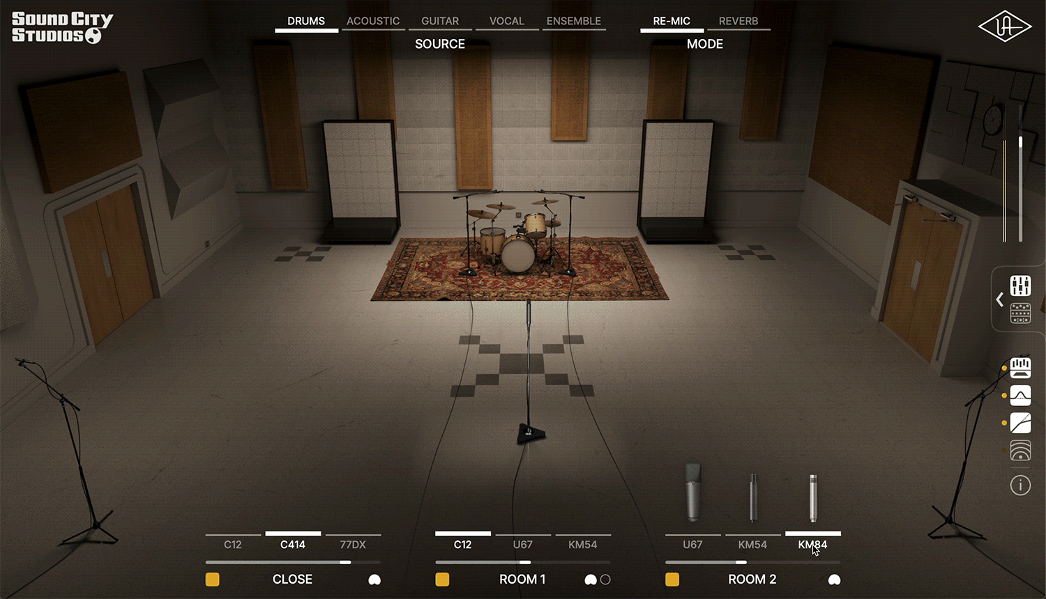 Universal Audio UAD - Authentic Sound City Studios Music Production Plug - in