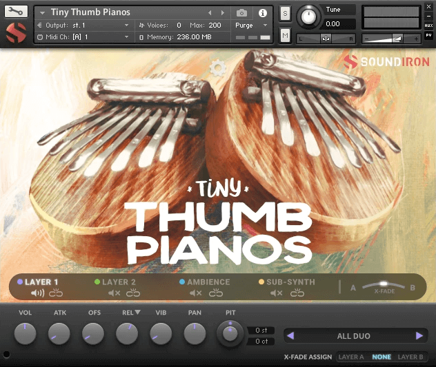 Soundiron's Exclusive Tiny Thumb Pianos - Ideal for Musical Storytelling