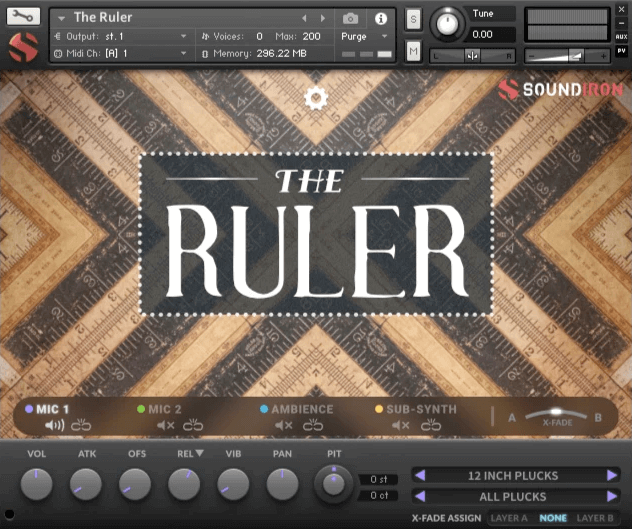 Soundiron The Ruler - Exclusive Sampling Library with Abundant Features and Content