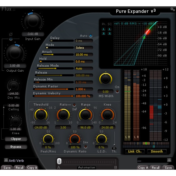 Flux Premium V3 Pure Expander for Professional Audio Mixing