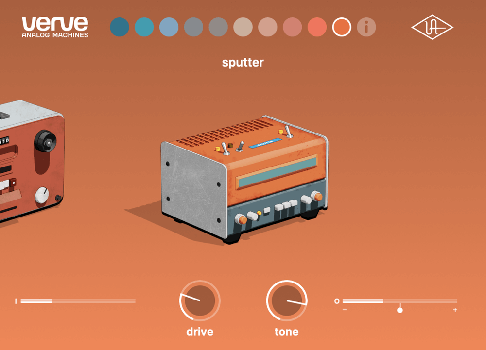 Universal Audio Verve: 10 Retro - Futuristic Analog Tone Machines for Modern Creators