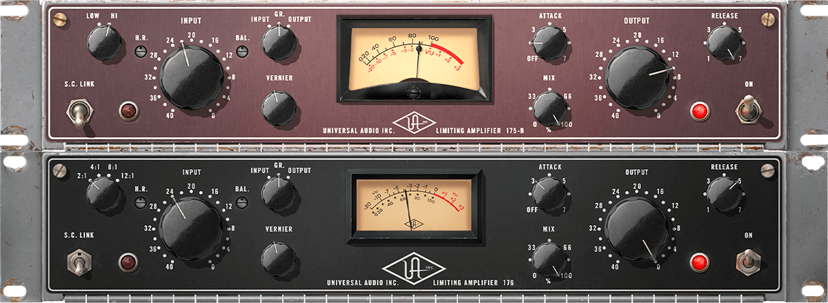Exclusive Universal Audio 175B & 176 Tube Compressor Collection