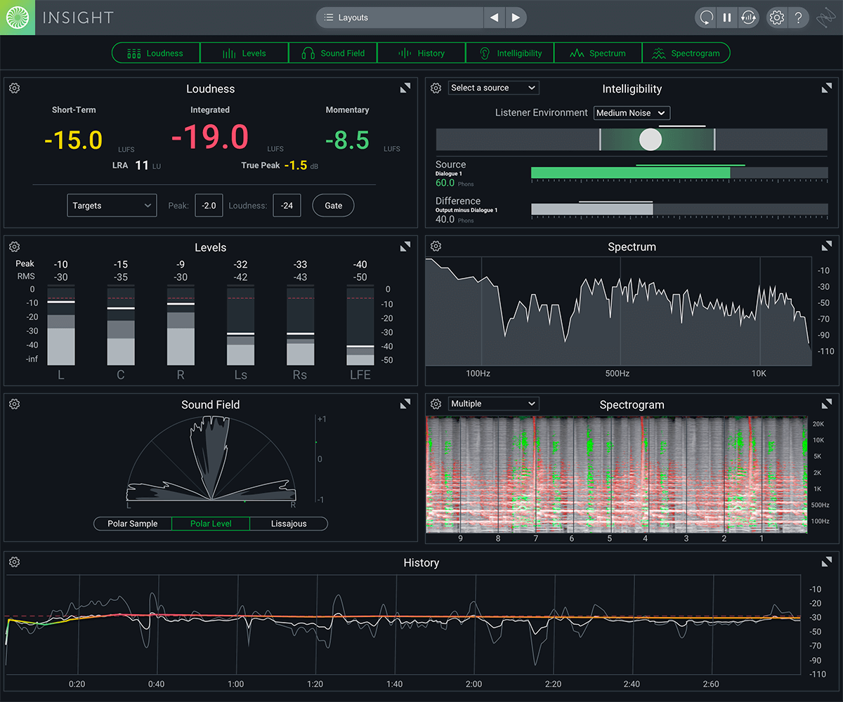 iZotope Insight 2 - Advanced Audio Metering and Analysis Plug - in
