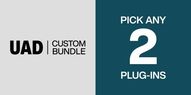 Universal Audio UAD Custom Bundle with Your Choice of 2 Plugins
