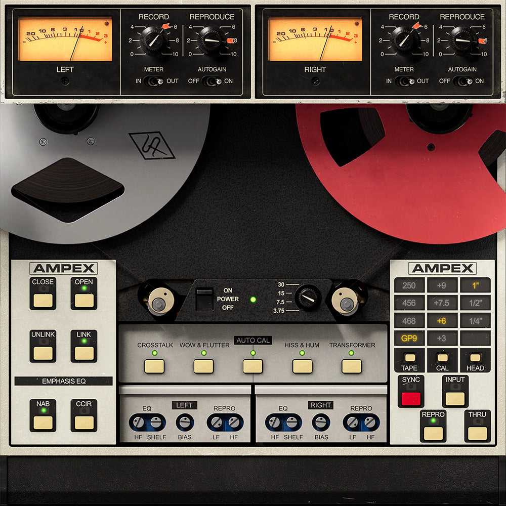Universal Audio's Authentic Ampex ATR-102 Mastering Tape Recorder Plug - in