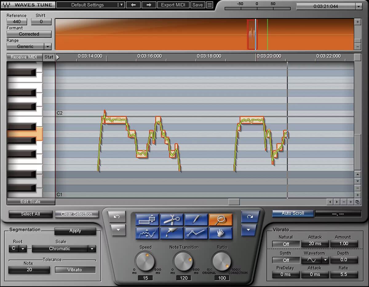 Waves Tune: Premium Vocal & Instrument Pitch Correction