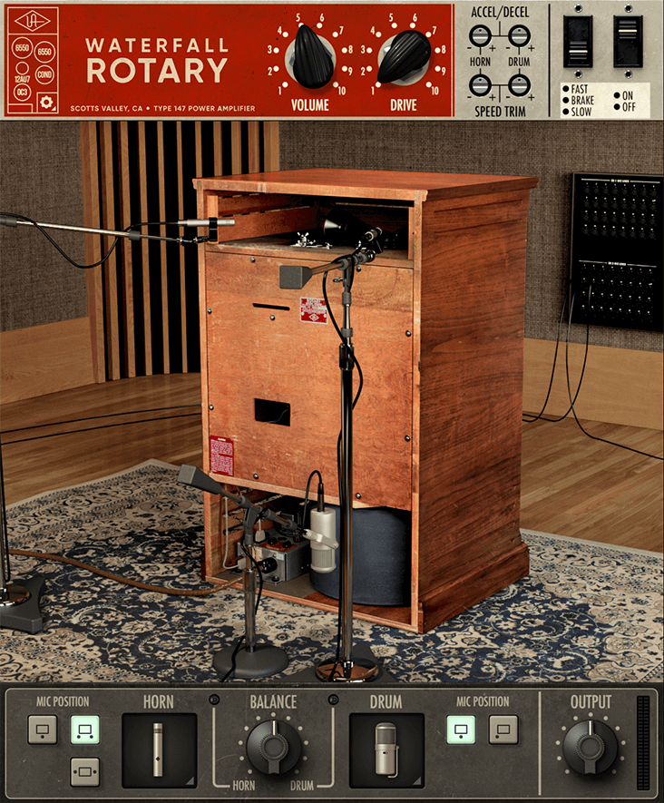 Universal Audio Waterfall Rotary Speaker
