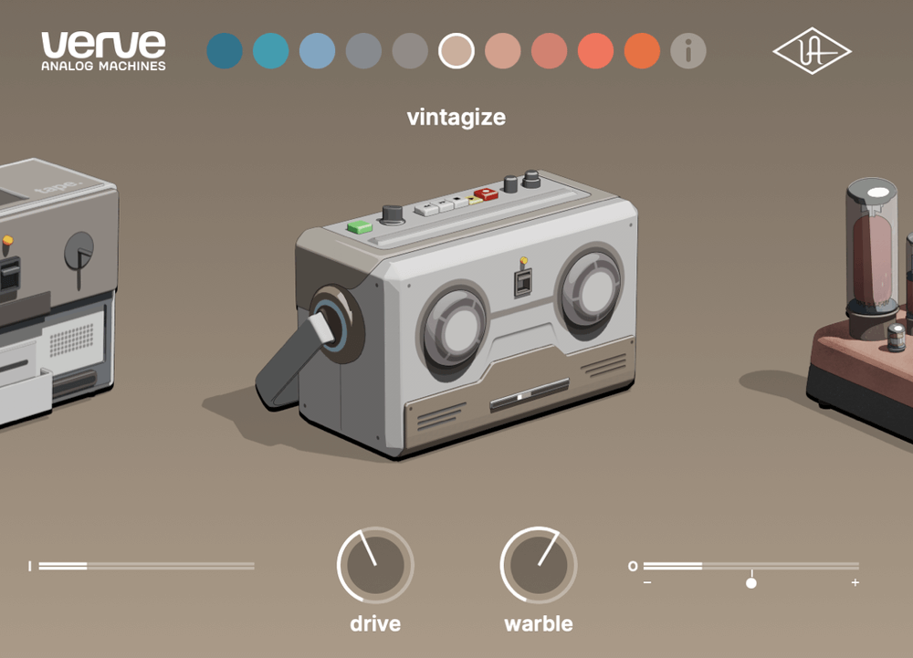 Universal Audio Verve: 10 Retro - Futuristic Analog Tone Machines for Modern Creators