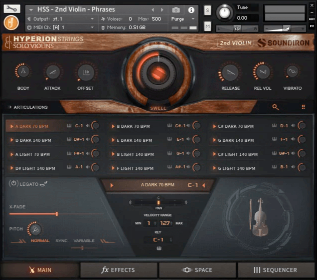 Soundiron Hyperion Solo Violins - Premium Violin Library