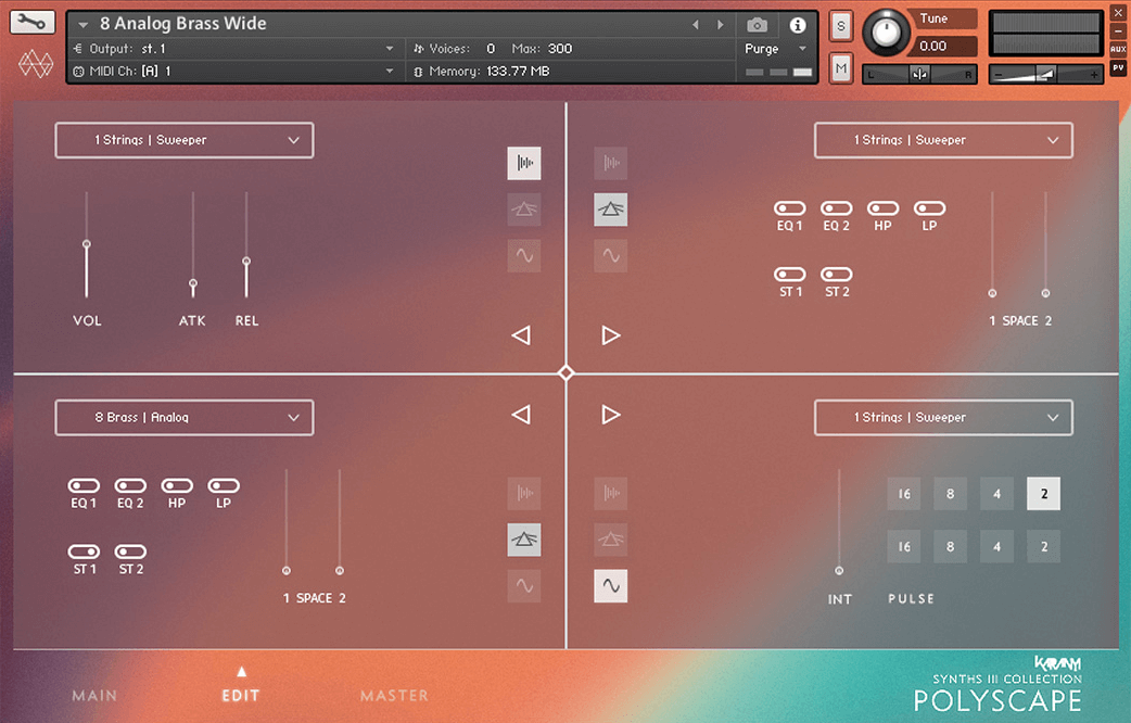 Karanyi Sounds Polyscape Pro: A Neo - Futuristic Analog Synth Pad Instrument